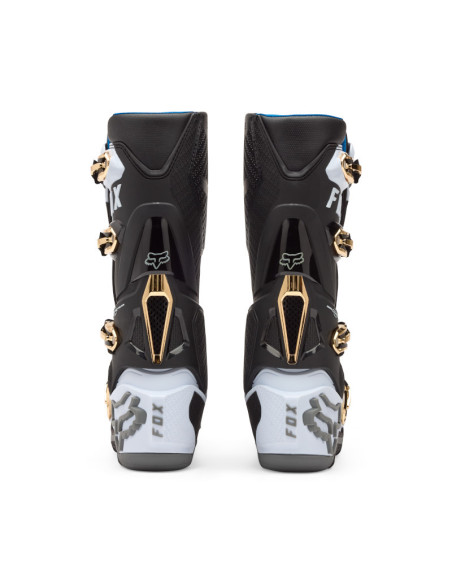 Bottes cross FOX Instinct - Blanc Noir Gris