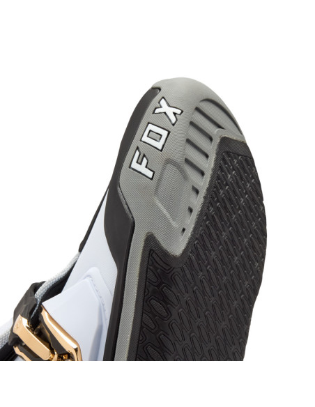 Bottes cross FOX Instinct - Blanc Noir Gris