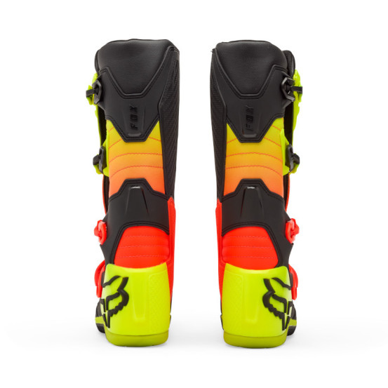 Bottes cross FOX Comp - Orange Jaune