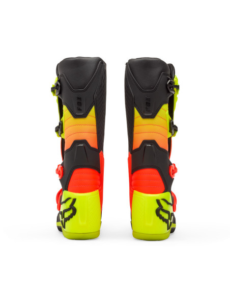 Bottes cross FOX Comp - Orange Jaune