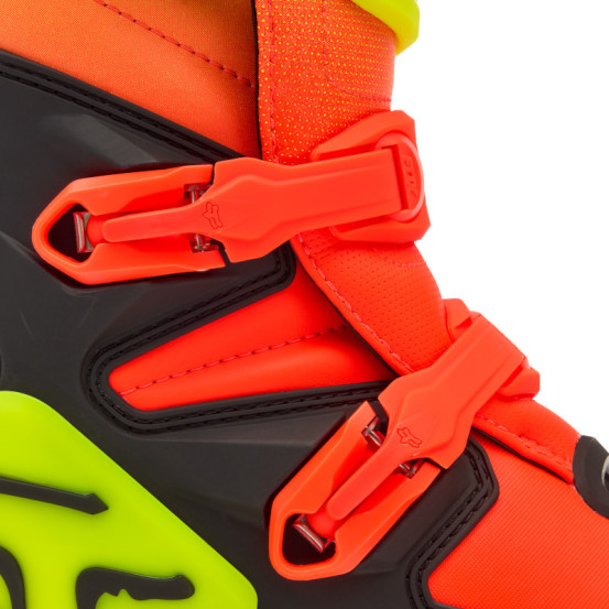 Bottes cross FOX Comp - Orange Jaune