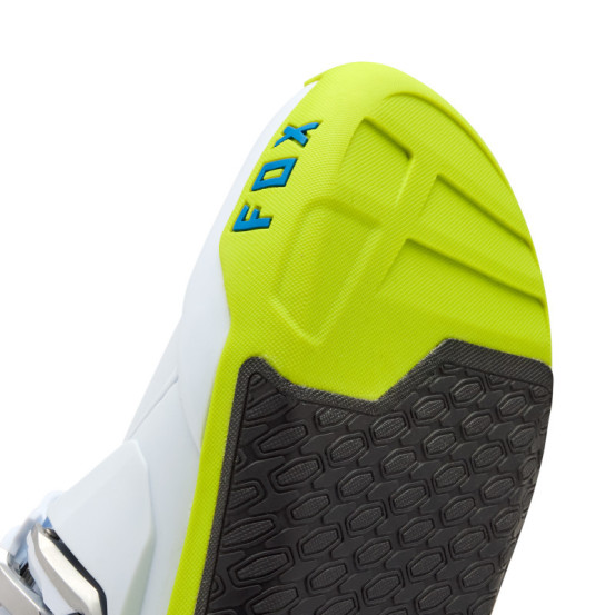 Bottes cross FOX Motion - Bleu Jaune