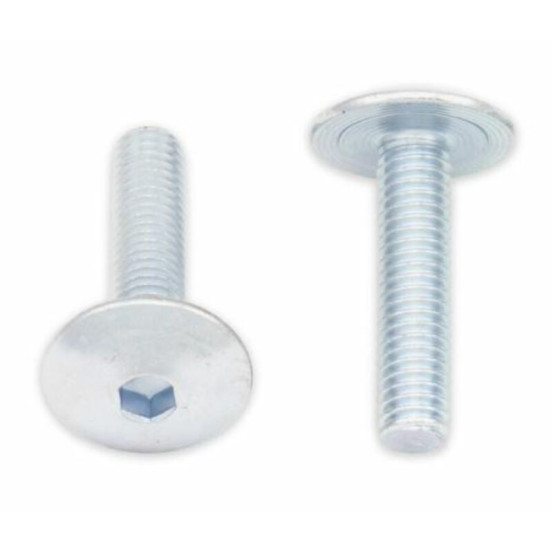 Kit vis tête bombée plate M6x1.0 BOLT (par 10)