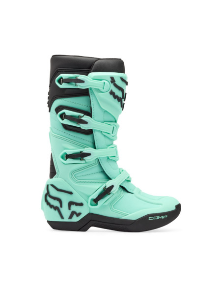 Bottes cross enfant FOX Comp - Turquoise