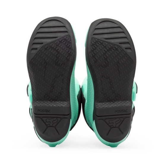 Bottes cross enfant FOX Comp - Turquoise