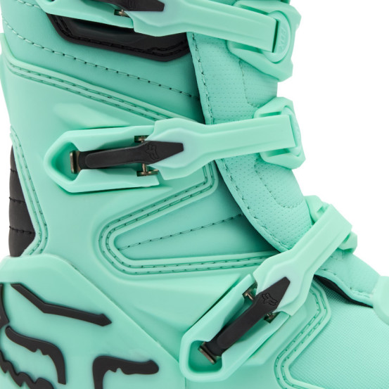 Bottes cross enfant FOX Comp - Turquoise