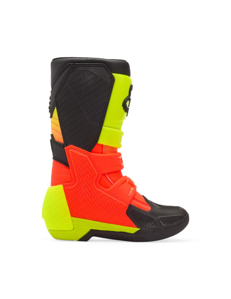 Bottes cross enfant FOX Comp - Orange Jaune