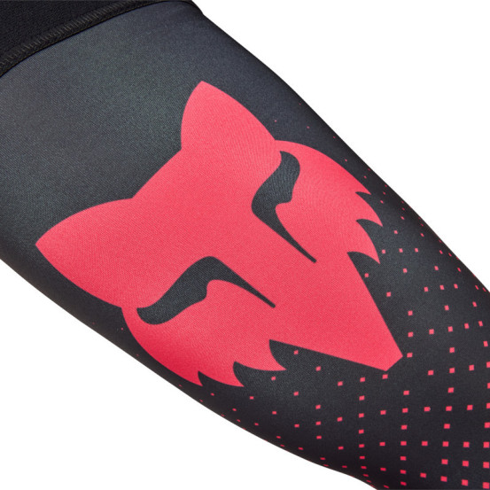 Chaussettes cross FOX 2026 Flexair Fracture - Rouge Fluo