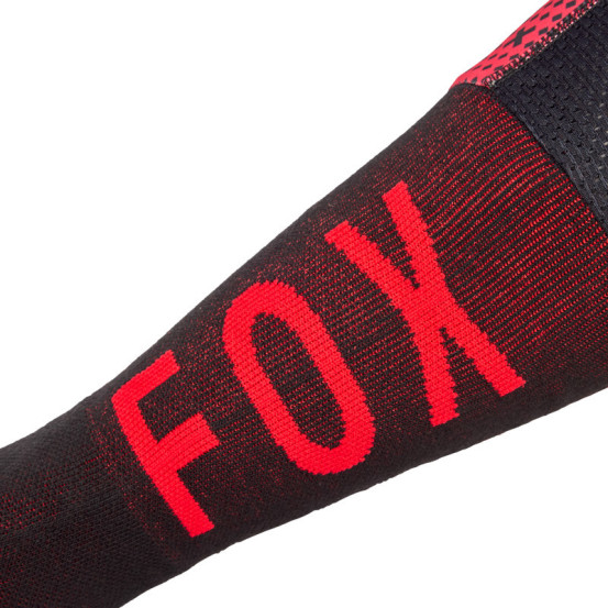 Chaussettes cross FOX 2026 Flexair Fracture - Rouge Fluo