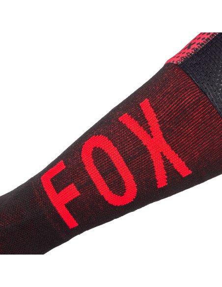 Chaussettes cross FOX 2026 Flexair Fracture - Rouge Fluo