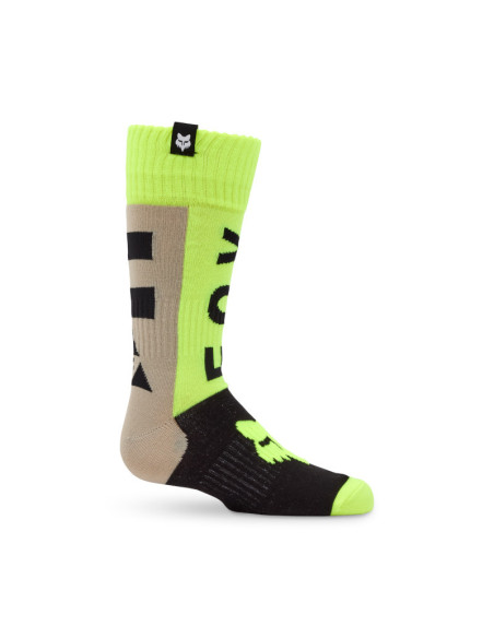 Chaussettes cross enfant FOX 2026 180 Collect - Gris Jaune