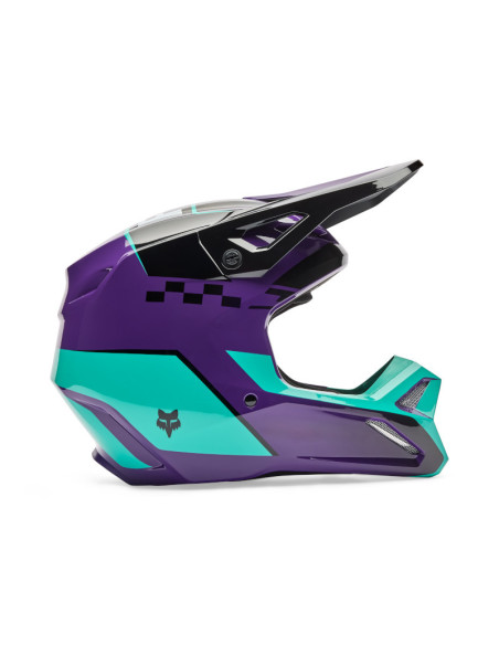 Casque cross FOX 2026 V1 Collect - Violet