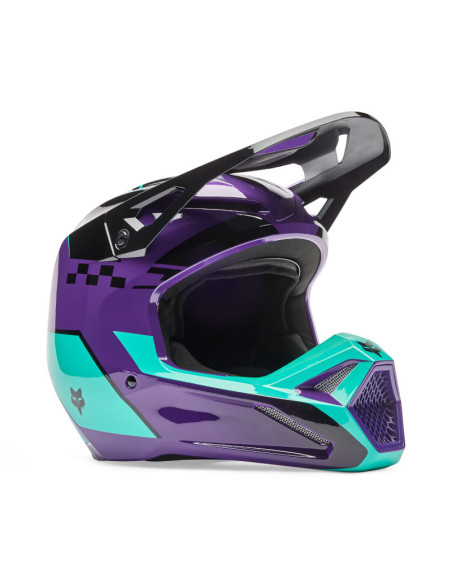 Casque cross FOX 2026 V1 Collect - Violet