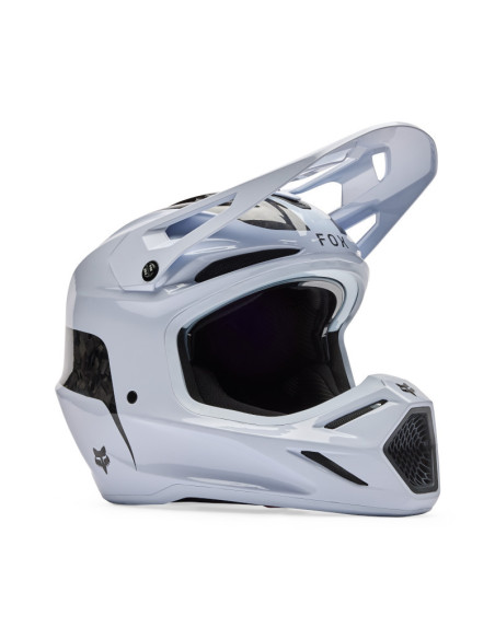 Casque cross FOX 2026 V3 RS Fracture - Blanc