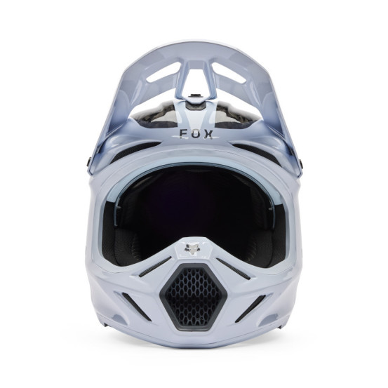 Casque cross FOX 2026 V3 RS Fracture - Blanc