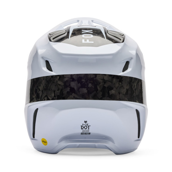 Casque cross FOX 2026 V3 RS Fracture - Blanc