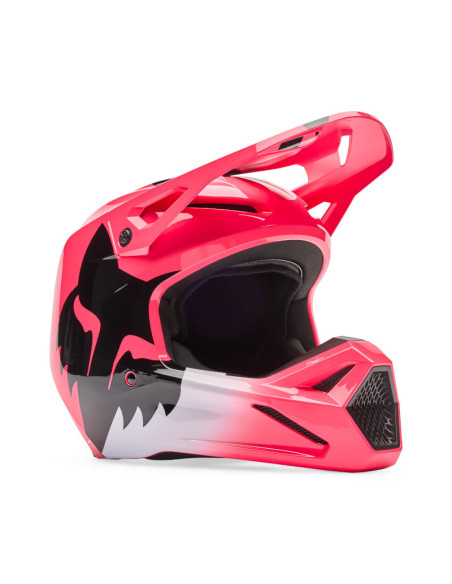 Casque cross FOX 2026 V1 Shield - Rose