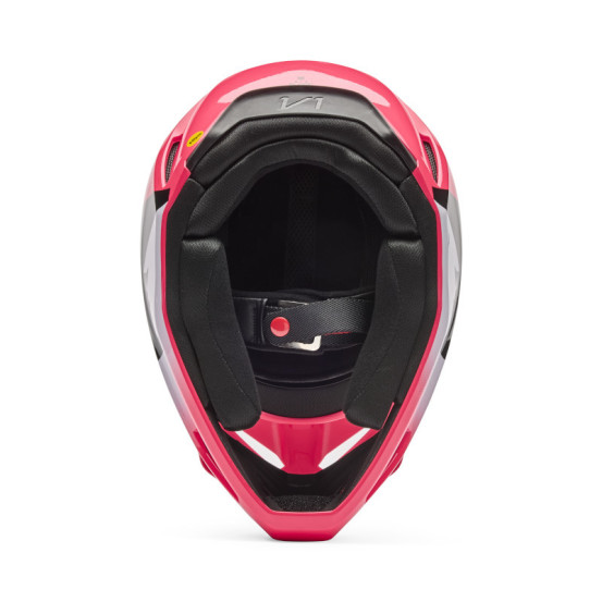 Casque cross FOX 2026 V1 Shield - Rose