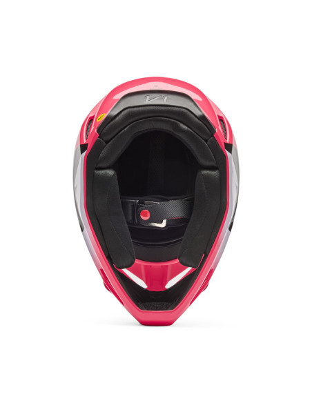 Casque cross FOX 2026 V1 Shield - Rose