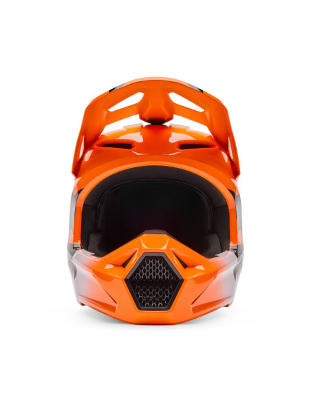 Casque cross FOX 2026 V1 Shield - Orange Fluo