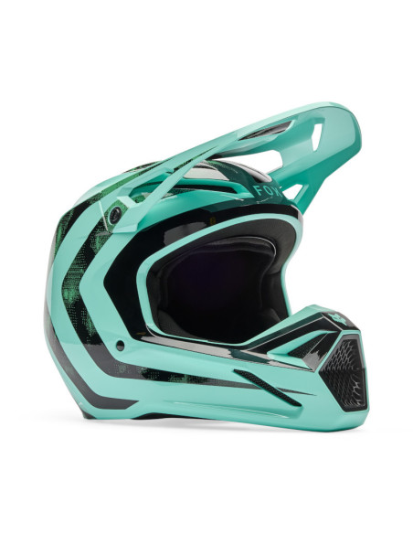 Casque cross FOX 2026 V1 Kairos - Turquoise