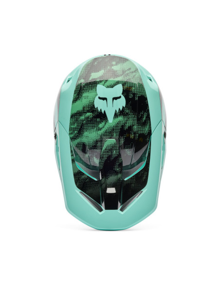 Casque cross FOX 2026 V1 Kairos - Turquoise