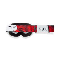 Masque cross FOX 2026 Main Kairos - Spark - Blanc Rouge Fluo 2