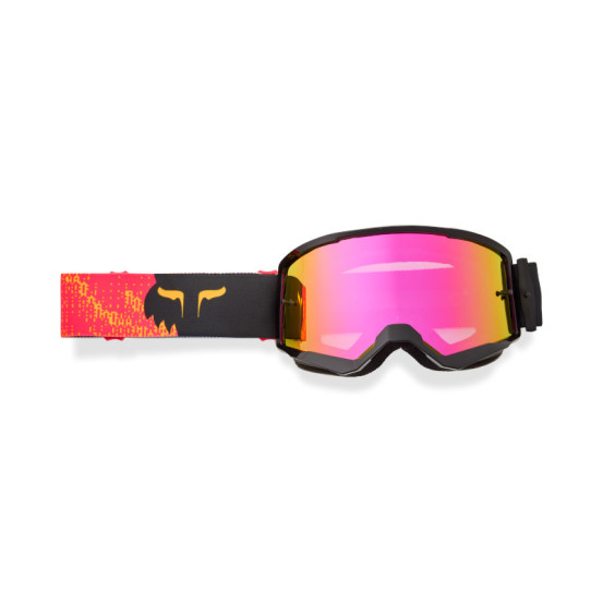 Masque cross FOX 2026 Main Kairos - Spark - Orange Tangerine