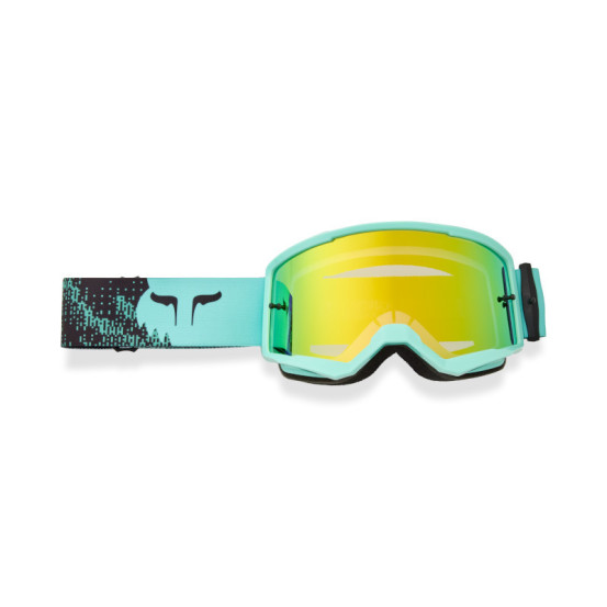 Masque cross FOX 2026 Main Kairos - Spark - Turquoise