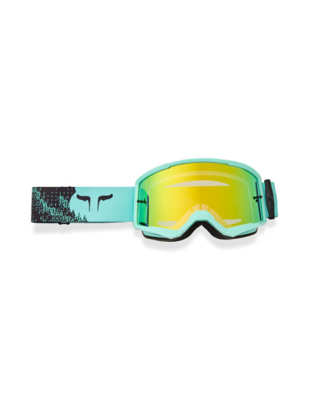 Masque cross FOX 2026 Main Kairos - Spark - Turquoise