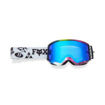 Masque cross FOX 2026 Main Image Cosmo - Spark - Blanc Noir
