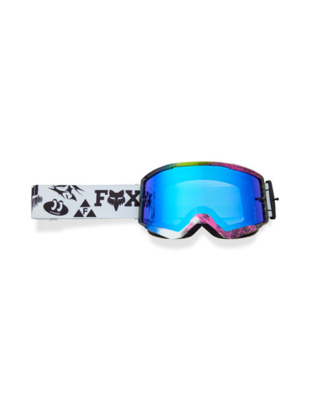 Masque cross FOX 2026 Main Image Cosmo - Spark - Blanc Noir