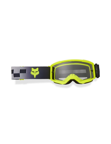 Masque cross enfant FOX 2026 Main Collect - Gris Jaune