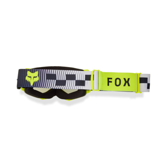 Masque cross enfant FOX 2026 Main Collect - Gris Jaune
