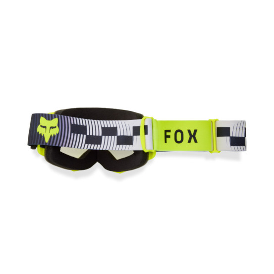 Masque cross FOX 2026 Main Collect - Gris Jaune