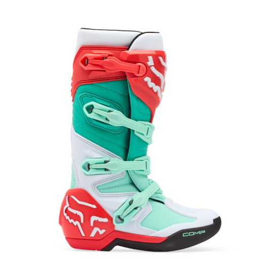 Bottes cross femme FOX Comp - Aqua