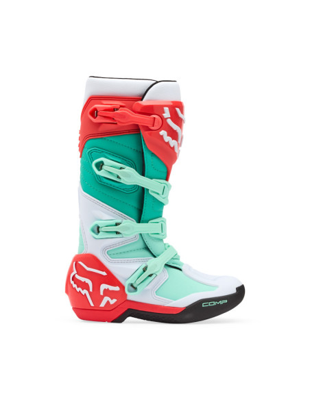 Bottes cross femme FOX Comp - Aqua
