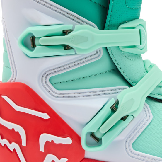 Bottes cross femme FOX Comp - Aqua