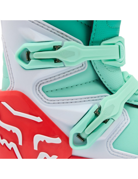 Bottes cross femme FOX Comp - Aqua