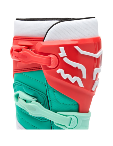 Bottes cross femme FOX Comp - Aqua