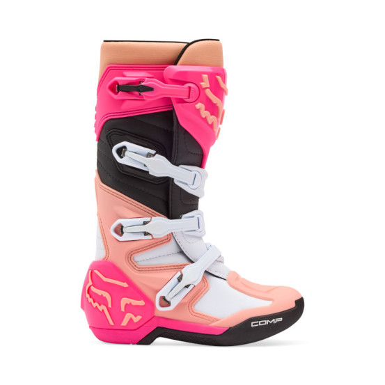 Bottes cross femme FOX Comp - Rose Rose