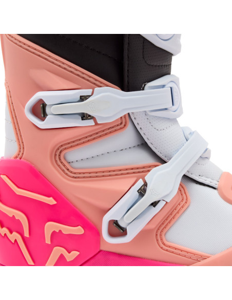 Bottes cross femme FOX Comp - Rose Rose