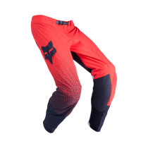 Pantalon cross FOX 2026 Flexair Fracture - Rouge Fluo