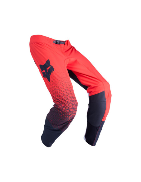 Pantalon cross FOX 2026 Flexair Fracture - Rouge Fluo