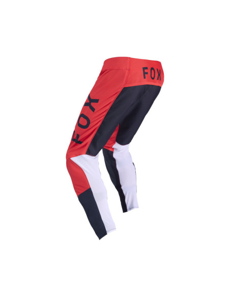 Pantalon cross FOX 2026 Flexair Fracture - Rouge Fluo