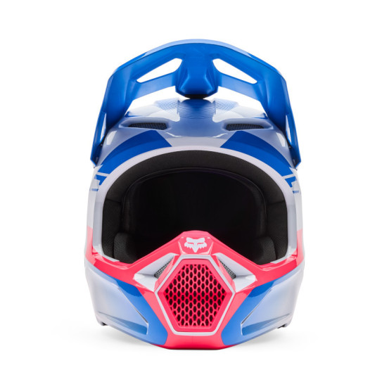 Casque cross enfant FOX 2026 V1 Collect - Bleu Rose