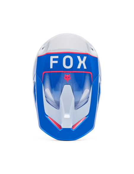 Casque cross enfant FOX 2026 V1 Collect - Bleu Rose
