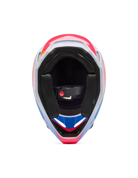 Casque cross enfant FOX 2026 V1 Collect - Bleu Rose