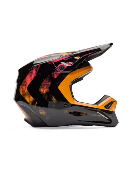 Casque cross enfant FOX 2026 V1 Kairos - Orange Tangerine
