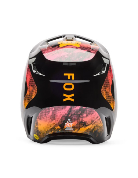 Casque cross enfant FOX 2026 V1 Kairos - Orange Tangerine